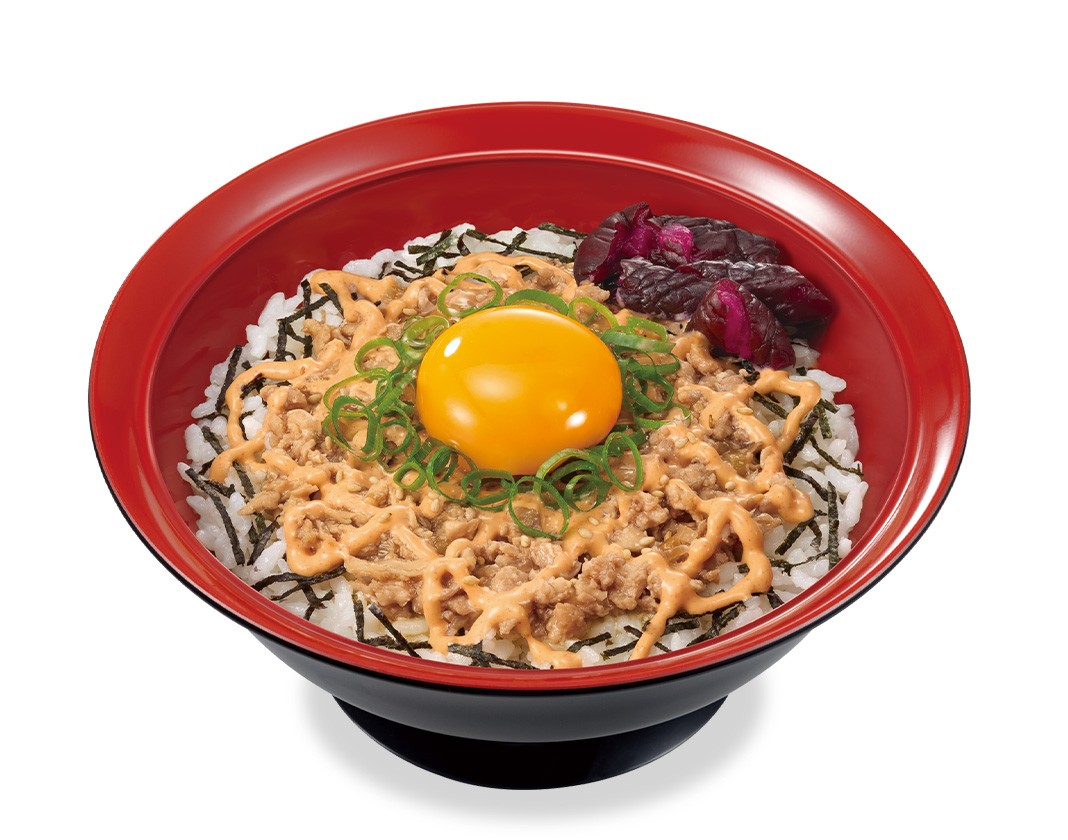 明太マヨ旨だしとりそぼろ丼