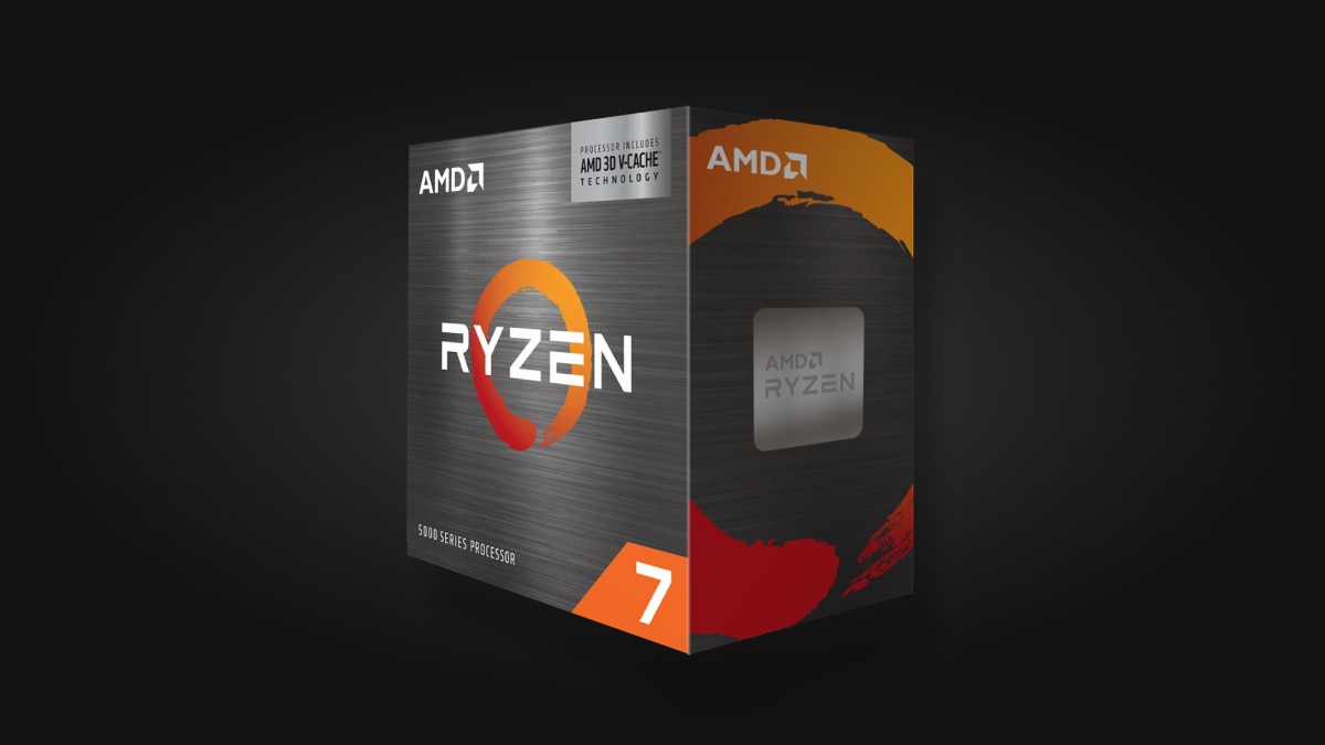 AMD Ryzen 7 5000シリーズのCPUパッケージ
